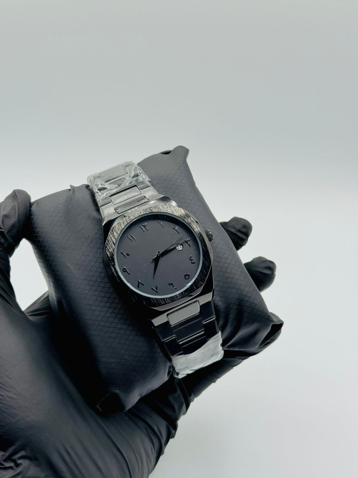 BLACK AURA ORIGANL STAINLESS STEEL WATCH